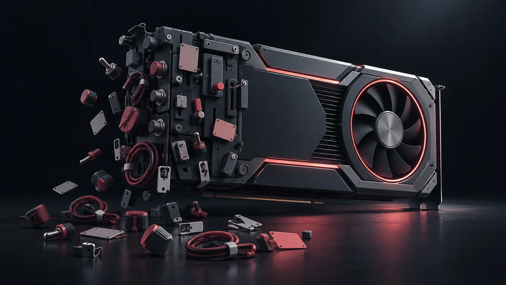 Removing unnecessary settings let the shared GPU setup run faster.